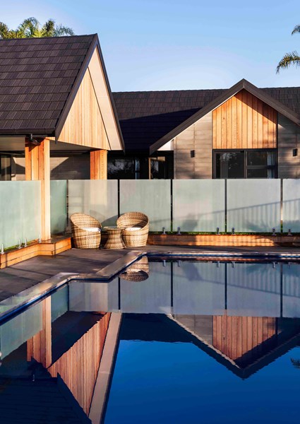 CF Shake, Charcoal Blend, New Build, New Roof, Architecturally Designed, Pool, Cedar Cladding